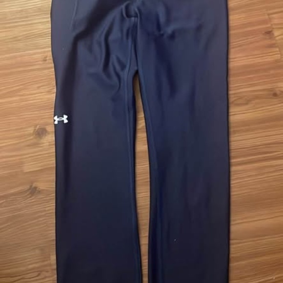 BRAND NEW women under armour heatgear legging tights pants size S (navy) - Picture 8 of 9